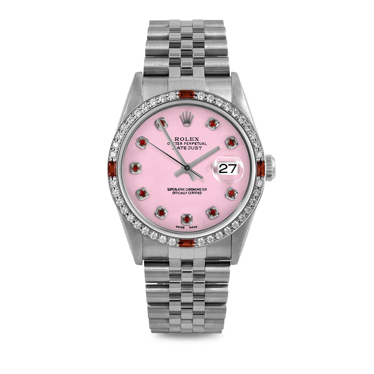 Rolex Datejust 36mm | 16234-PNK-RBY-AM-4RBY-JBL