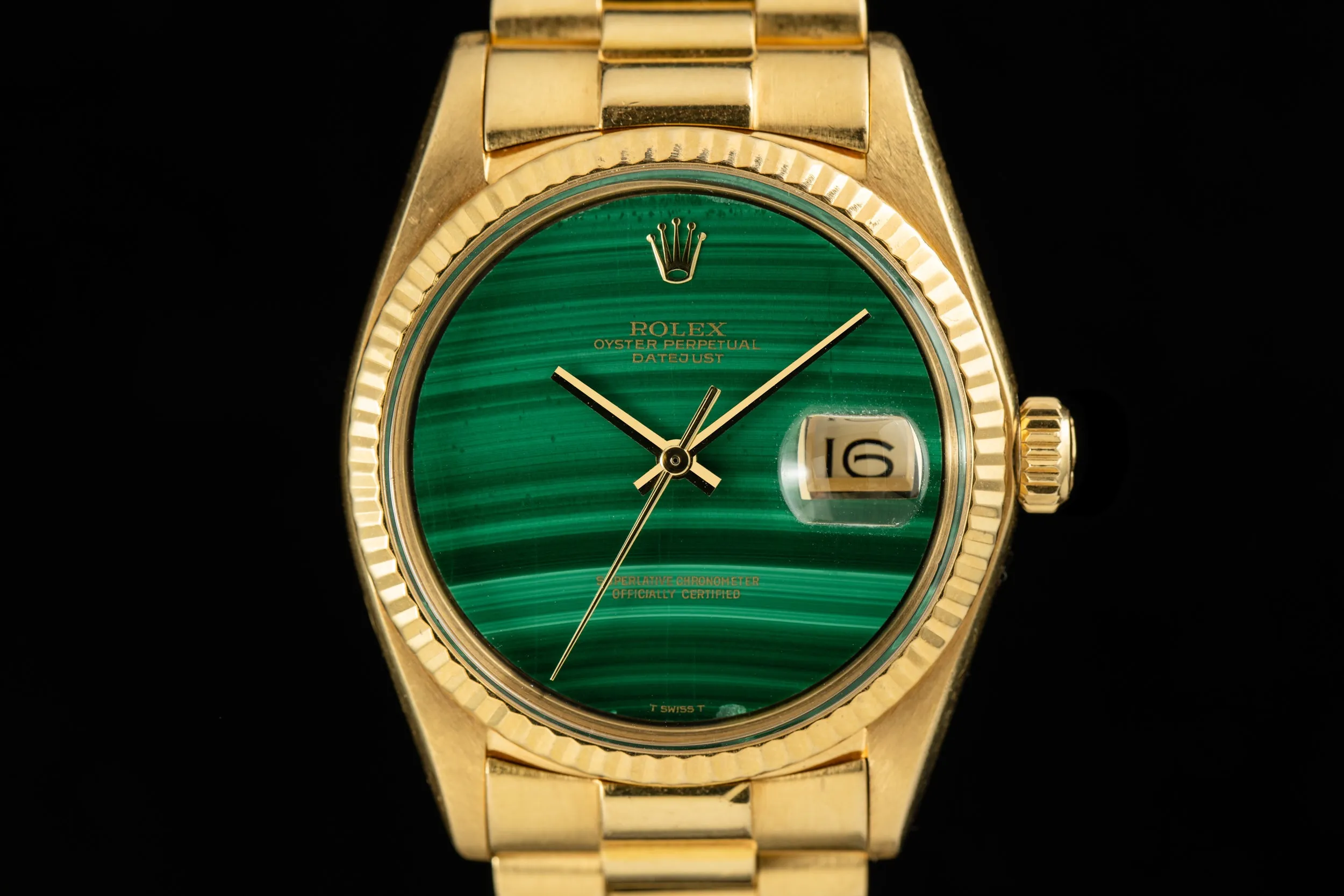 Rolex Datejust Malachite