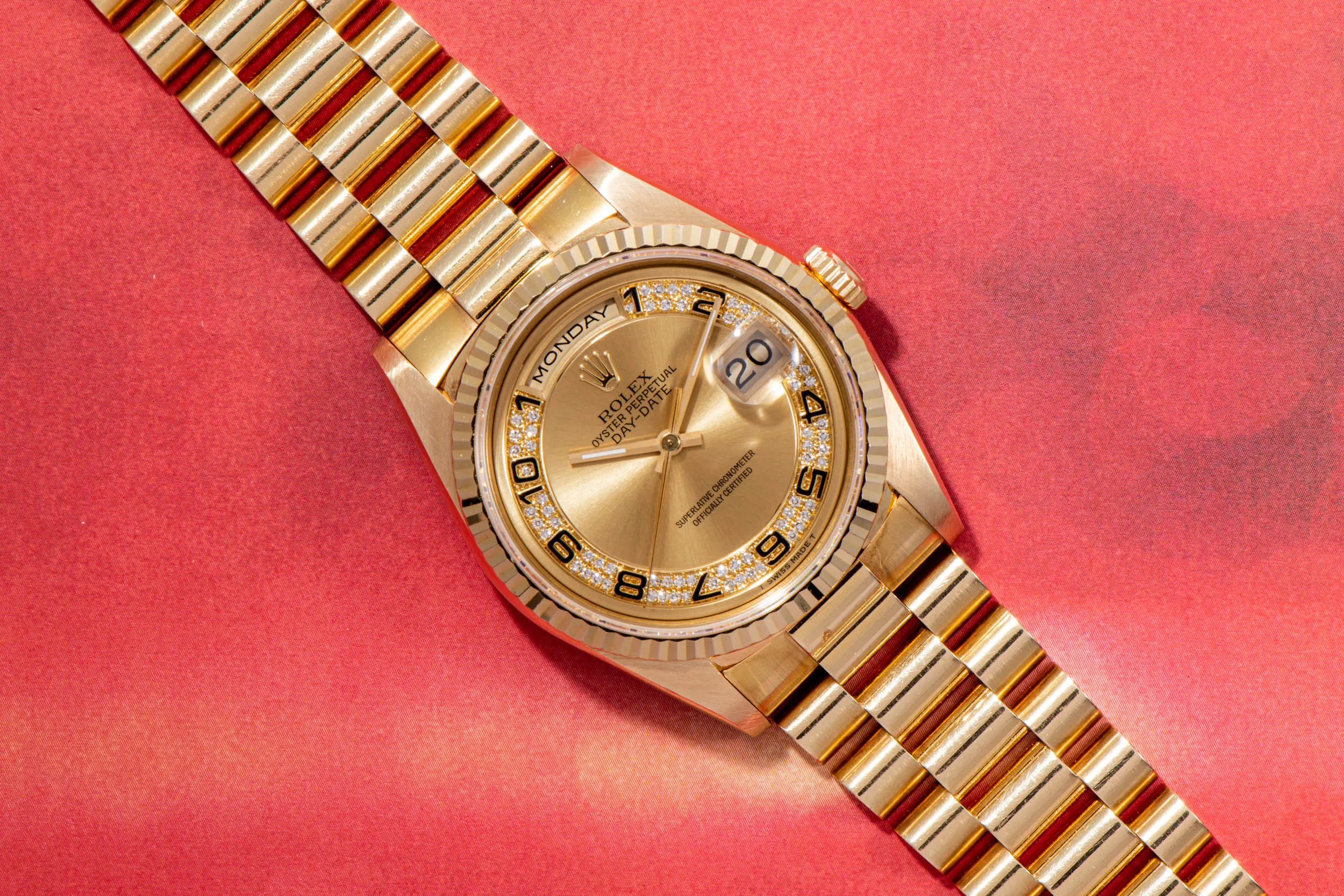 Rolex Day-Date 'Myriad' Diamond Dial