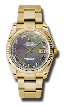 Rolex - Day-Date President Yellow Gold - Fluted Bezel