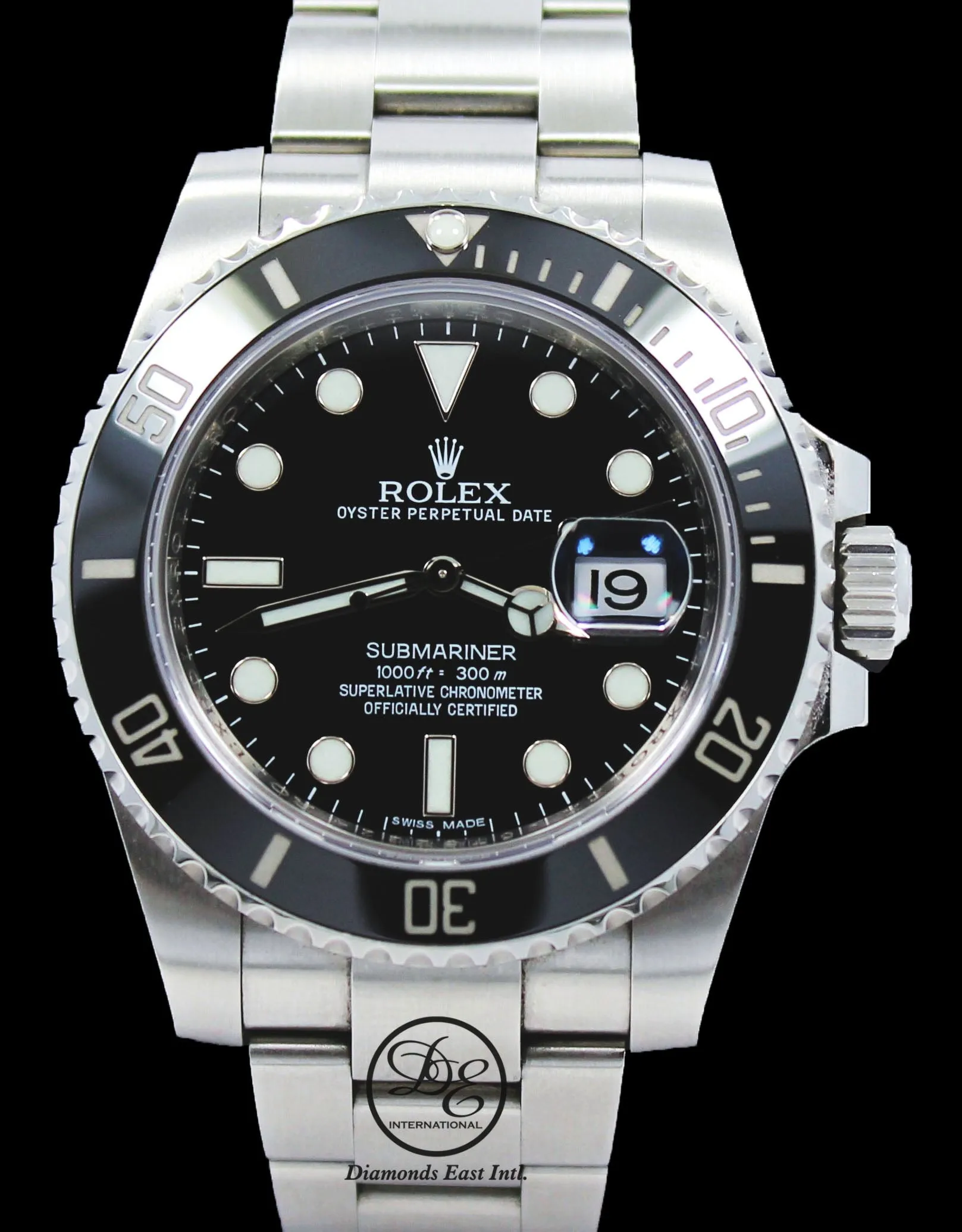 Rolex Oyster Perpetual Submariner Date 116610 LN PAPERS