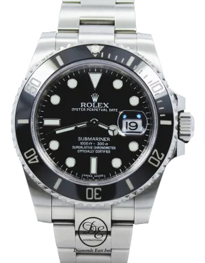 Rolex Oyster Perpetual Submariner Date 116610 LN PAPERS