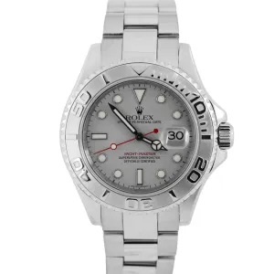 Rolex Yacht-Master Stainless Steel PLATINUM 40mm Oyster 16622 Watch