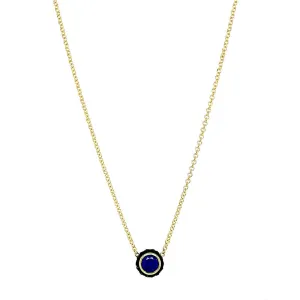 Royal Blue Montana Sapphire Necklace - "Chroma"