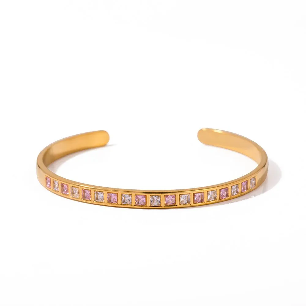 Royal Zirconia Kada Bangle