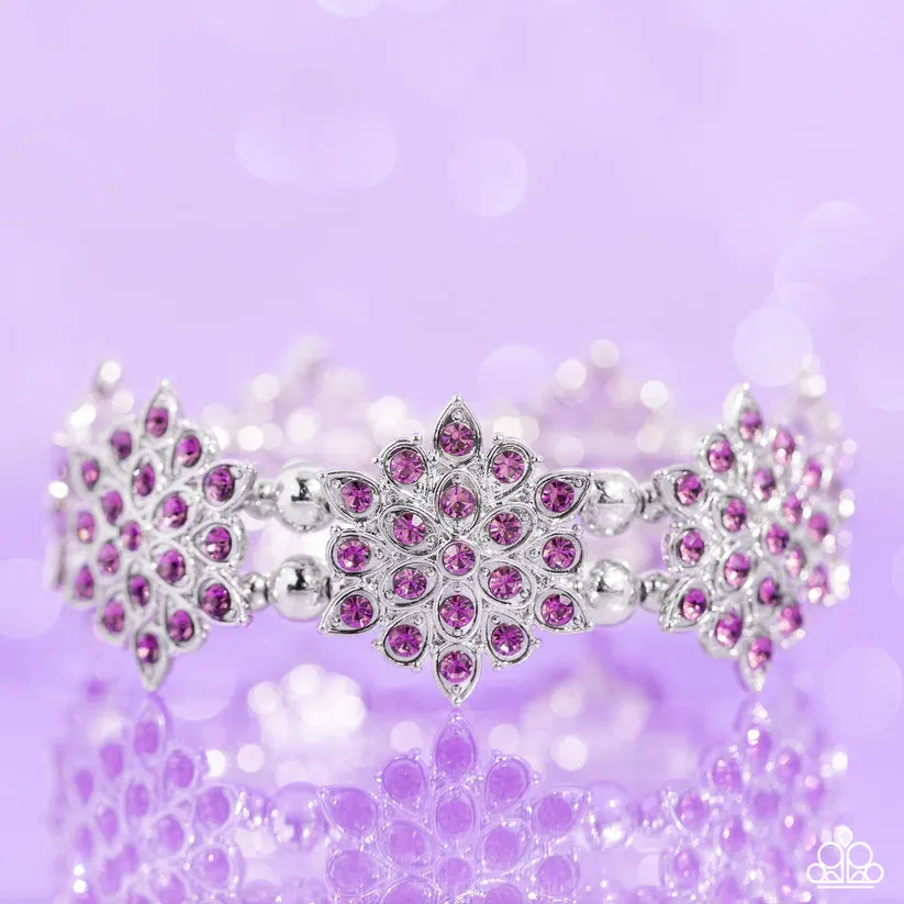 Scintillating Snowflakes - Purple