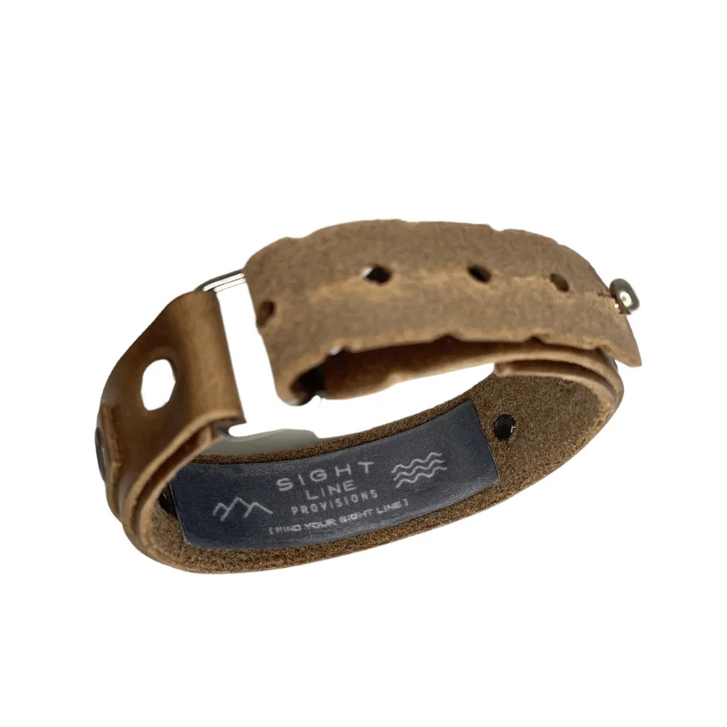 Sight Line Tarpon Leather Bracelet - Standard