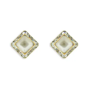 Square Pearl Earrings