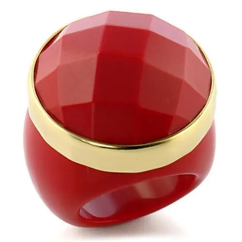 Synthetic Ruby 9W192 for Women Style Brass