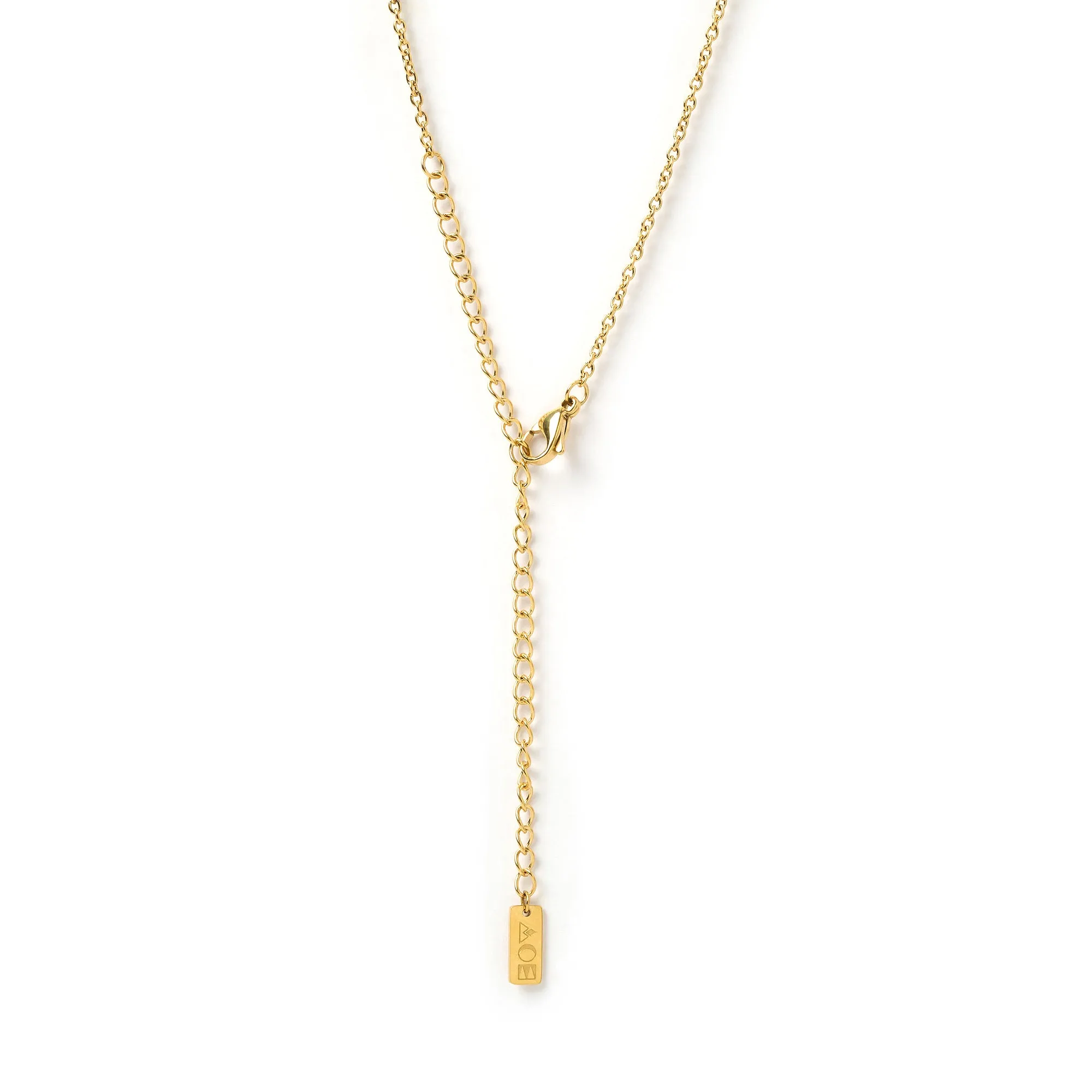 Teo Gold Necklace - Rose