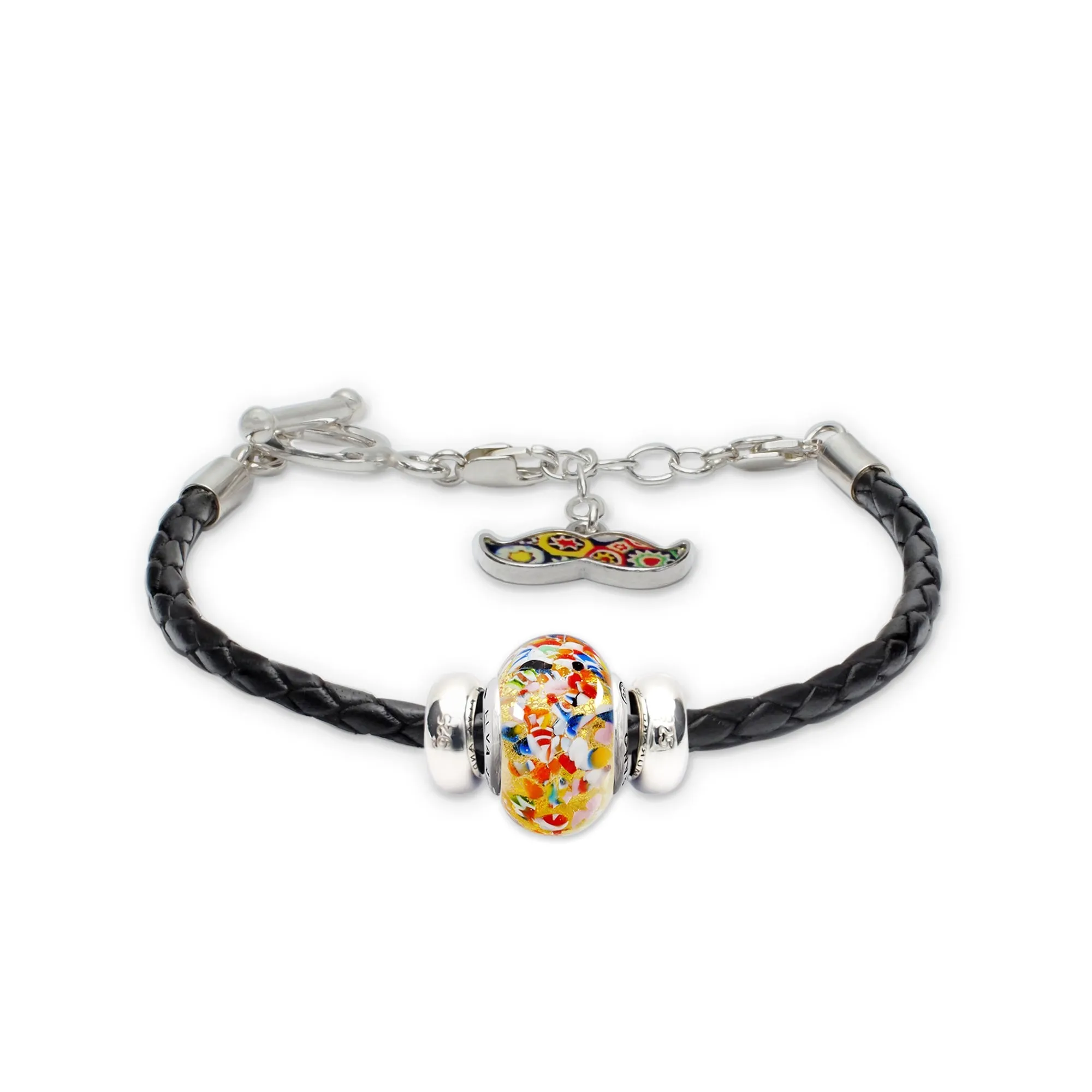 The Kiss Charm Bracelet