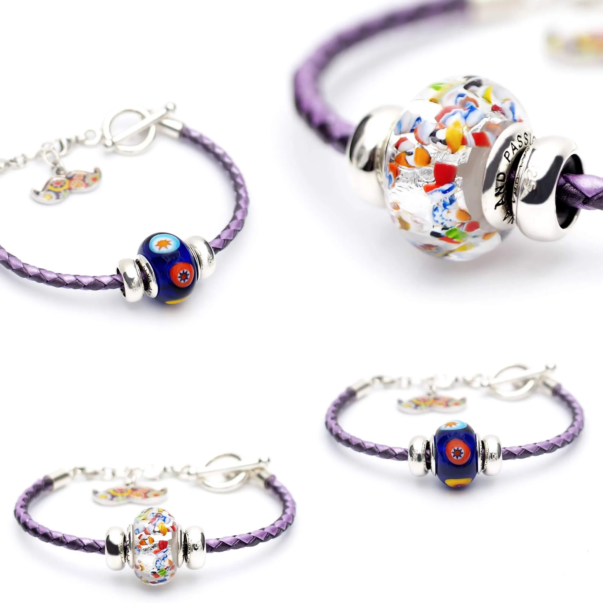 The Kiss Charm Bracelet