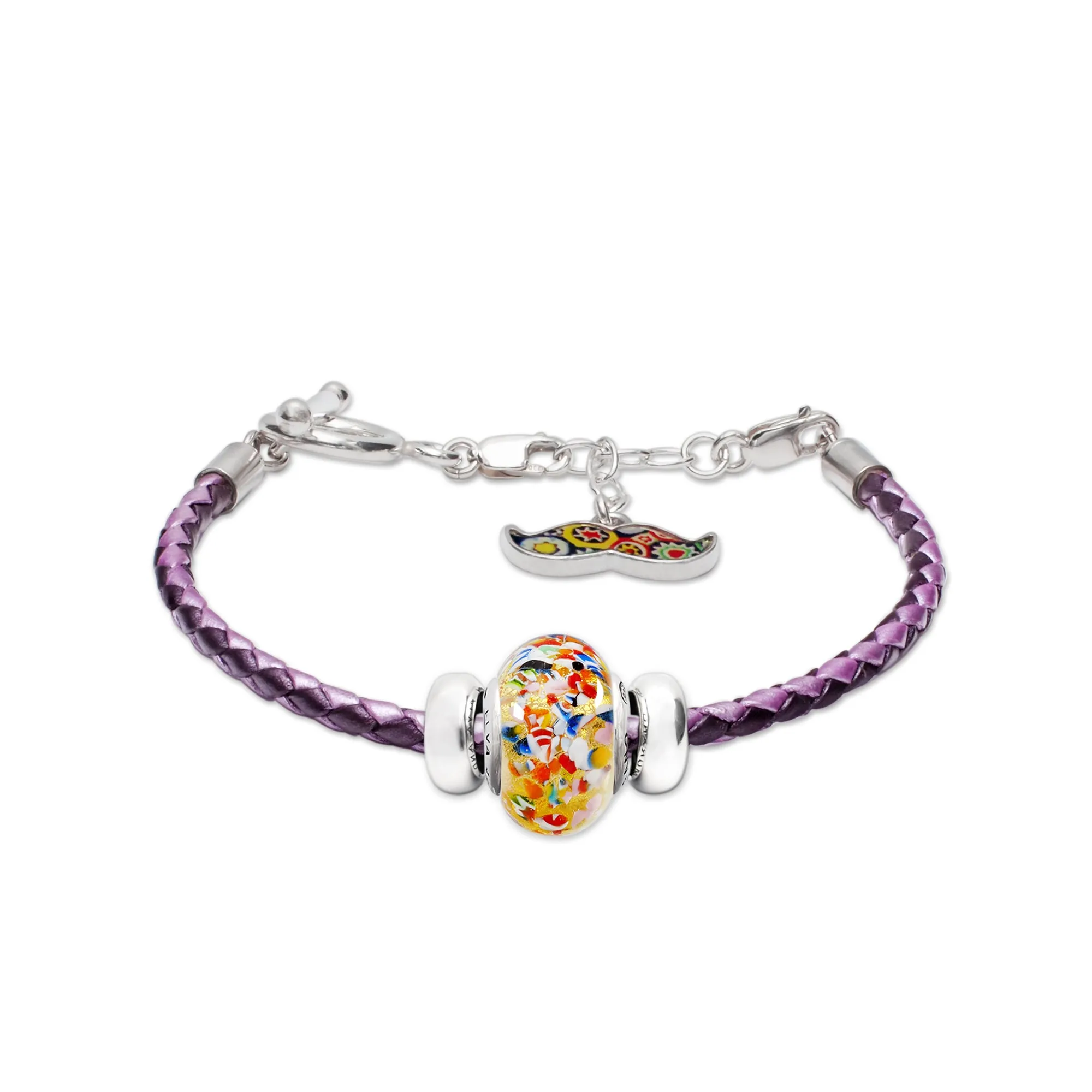 The Kiss Charm Bracelet