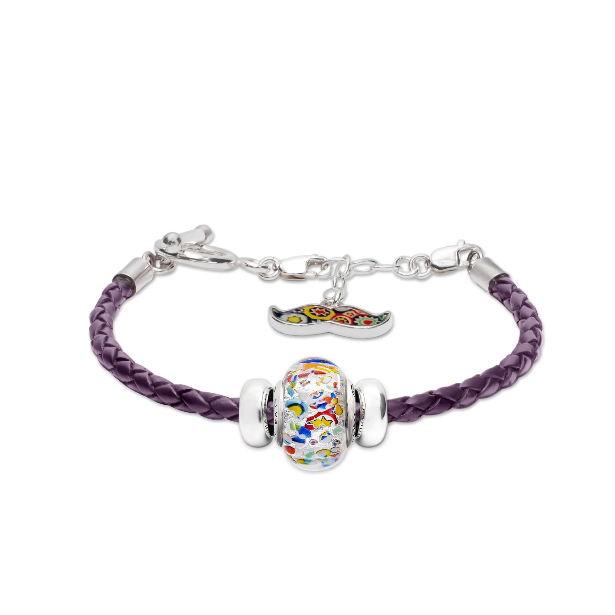 The Kiss Charm Bracelet