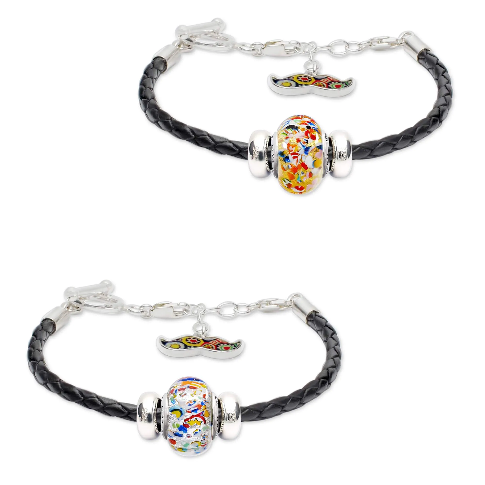 The Kiss Charm Bracelet