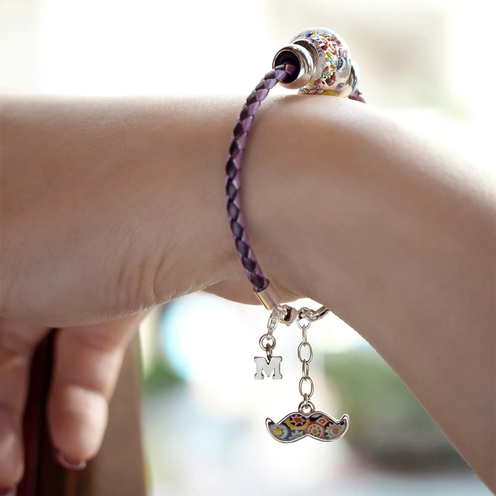 The Kiss Charm Bracelet