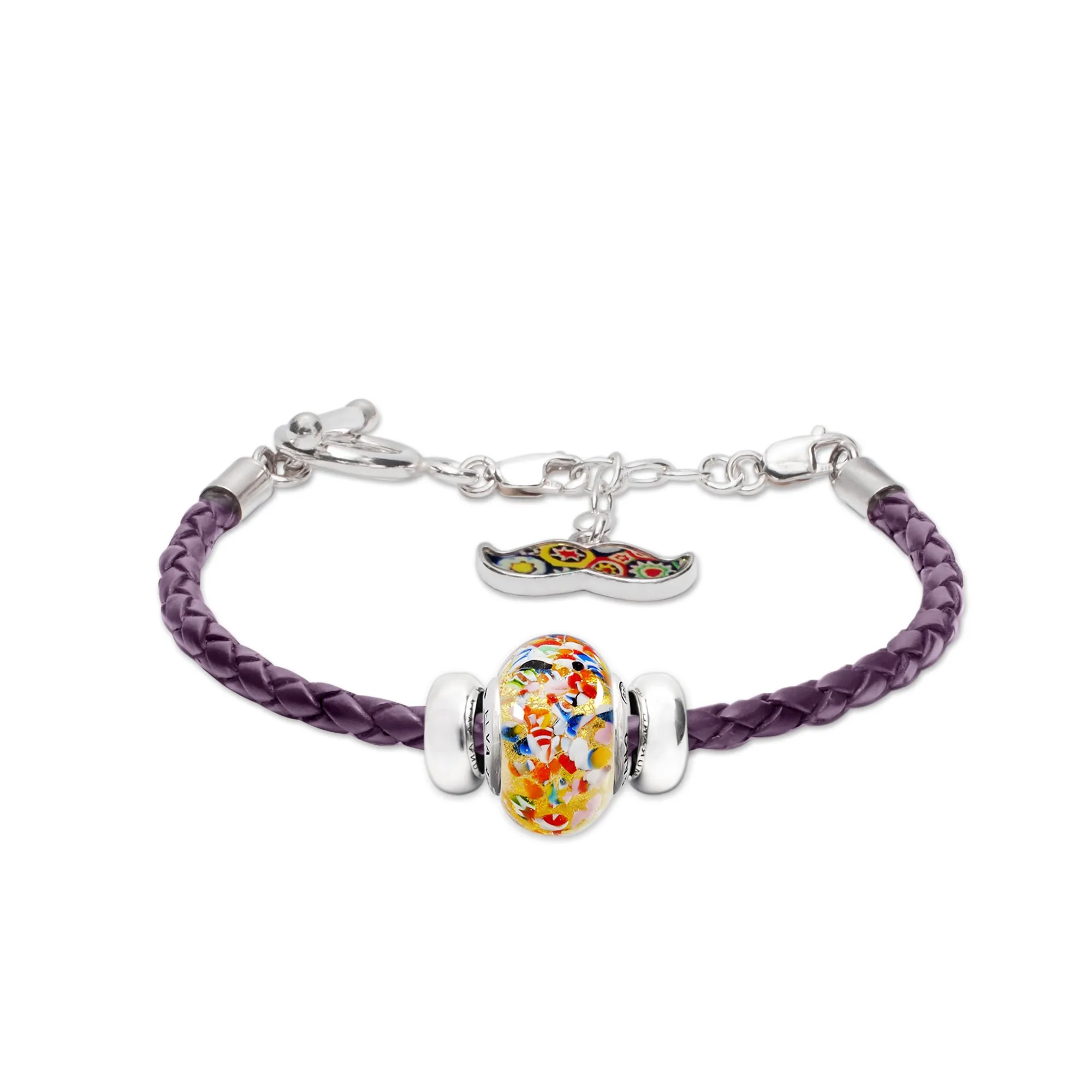 The Kiss Charm Bracelet