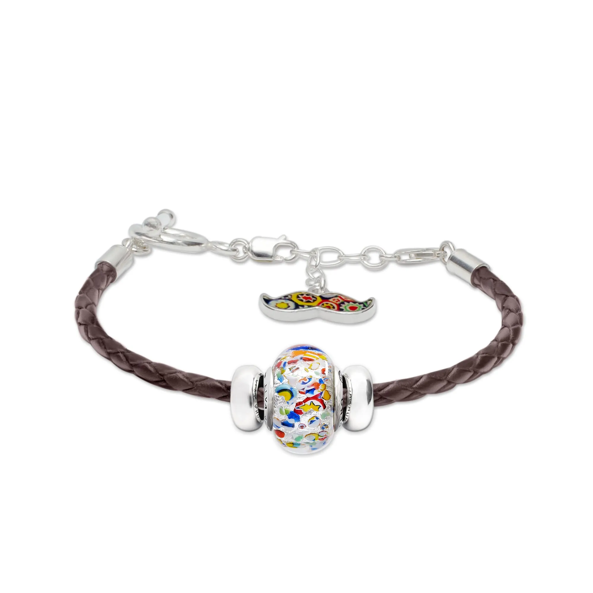 The Kiss Charm Bracelet