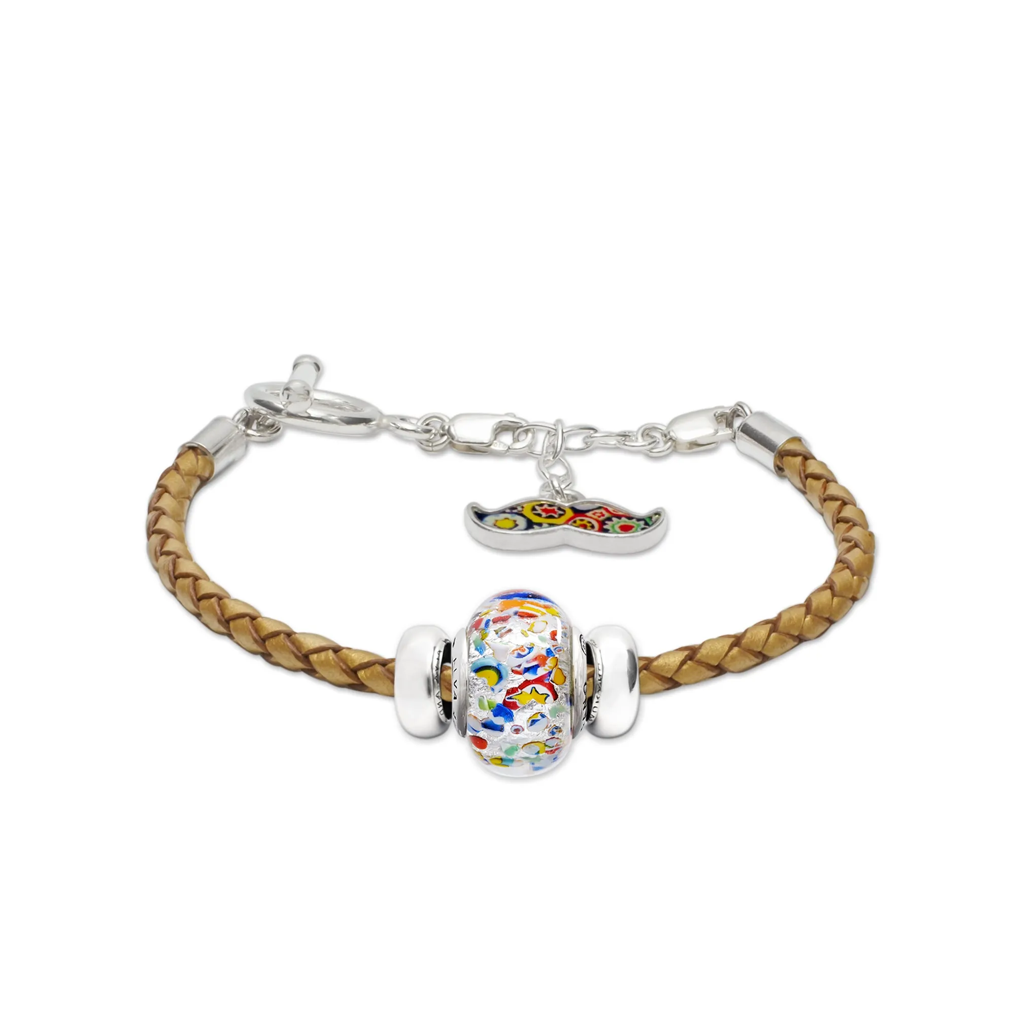 The Kiss Charm Bracelet