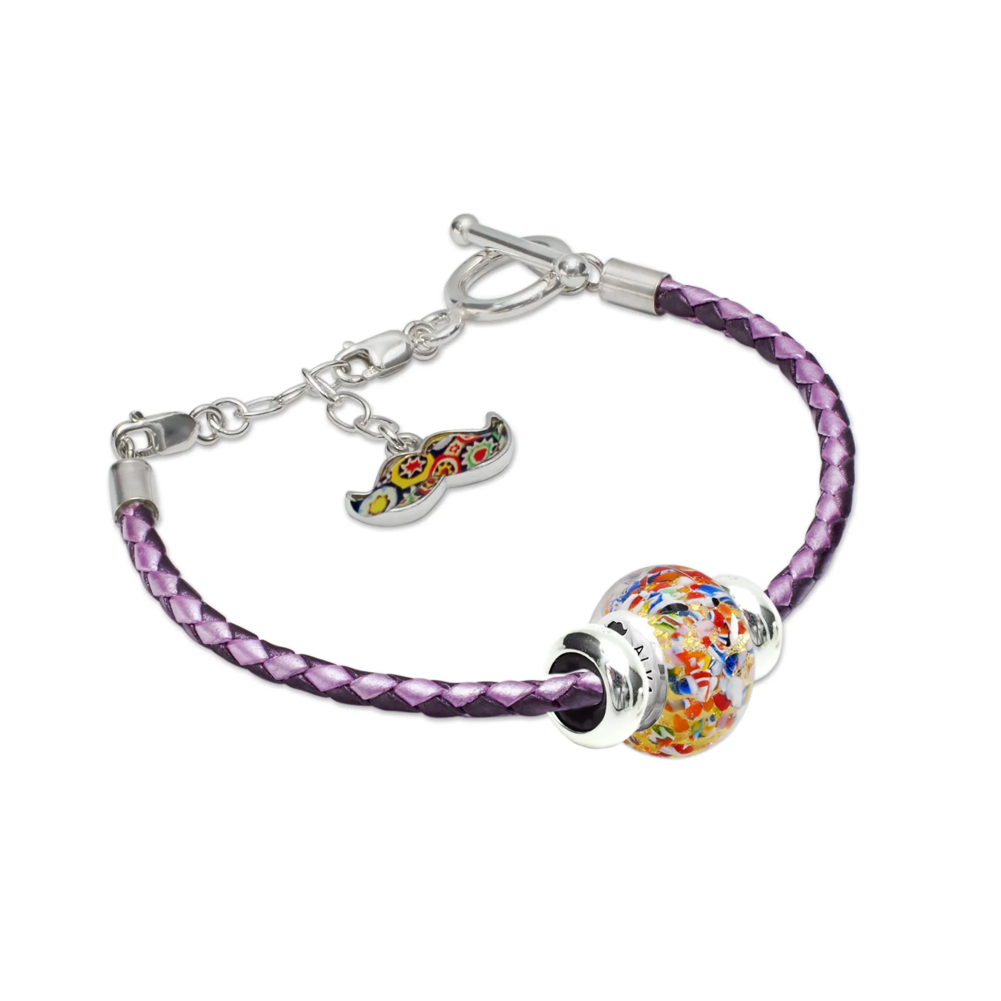 The Kiss Charm Bracelet