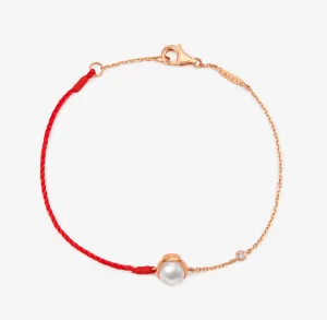 THIALH - ROBIN - Akoya Pearl in 18K Rose Gold Bracelet