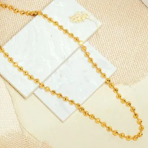 Timeless Beaded Gold Chain