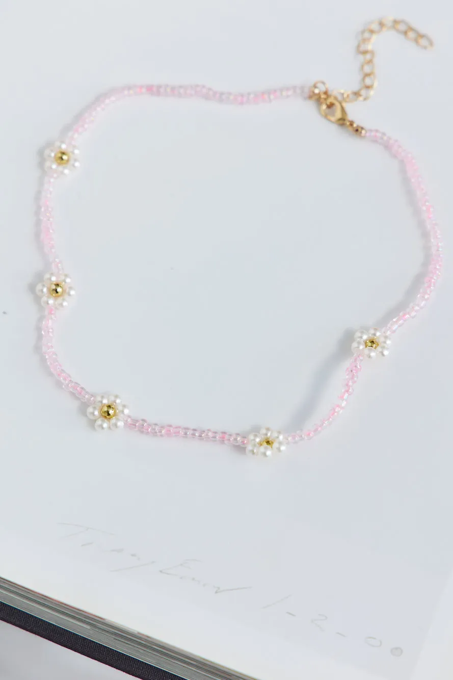 Titian Necklace Pink