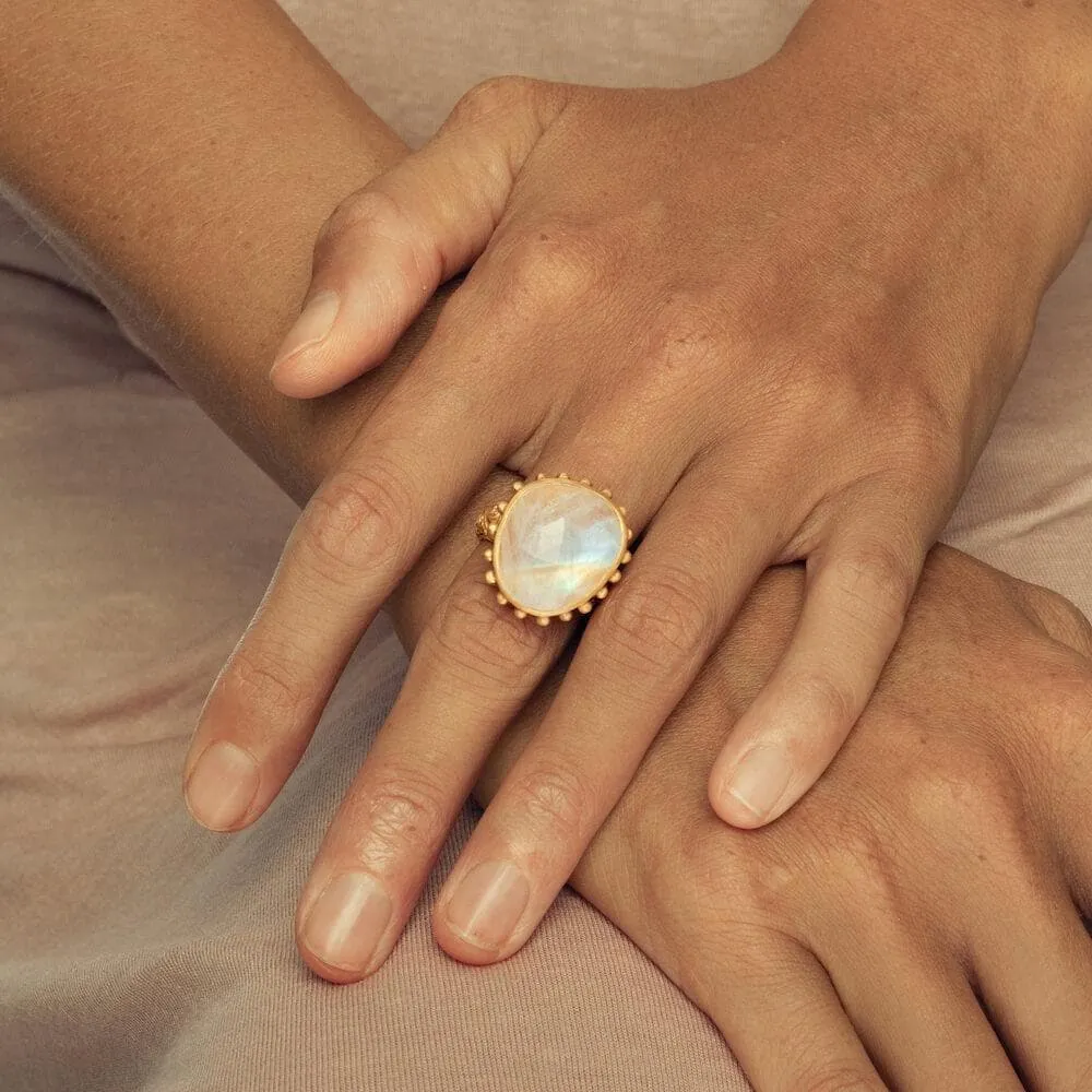 Wise Wild & Free Ring • Moonstone