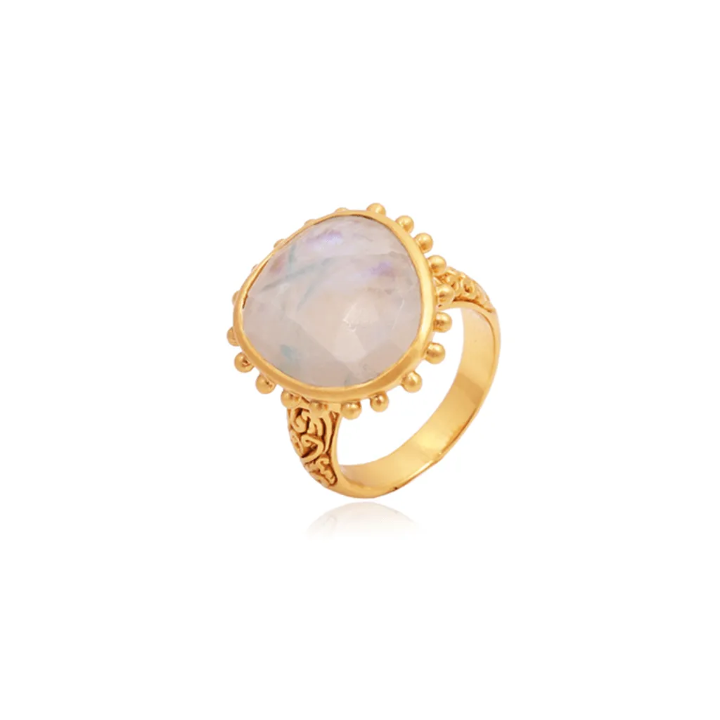 Wise Wild & Free Ring • Moonstone